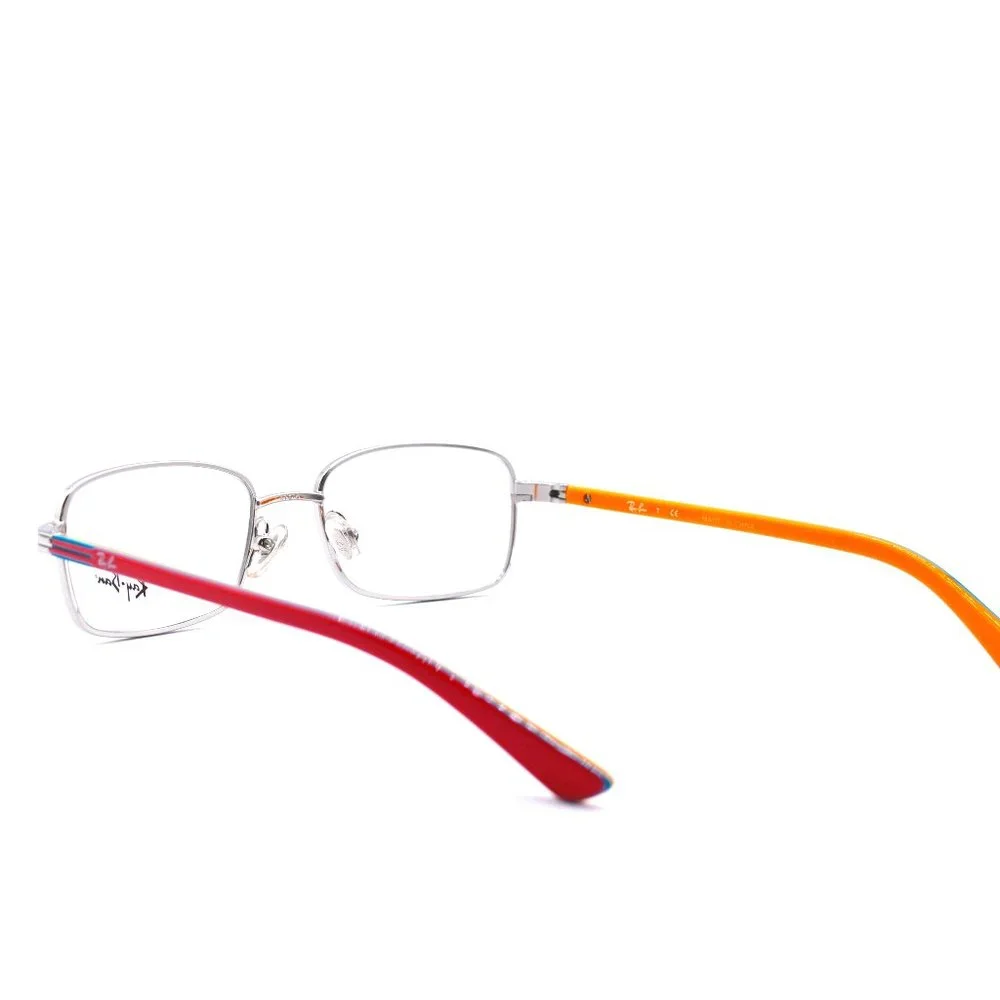 RAY-BAN JUNIOR RB1037 4022 SILVER PINK AUTHENTIC EYEGLASSES FRAME